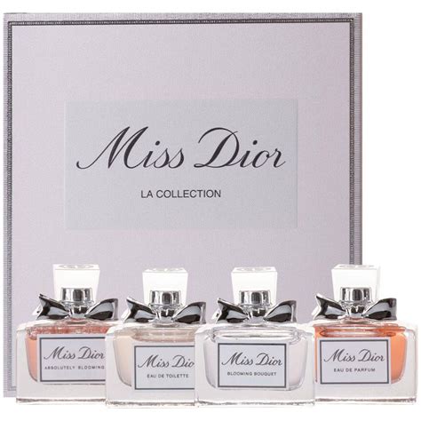 dior miss la collection mini set.